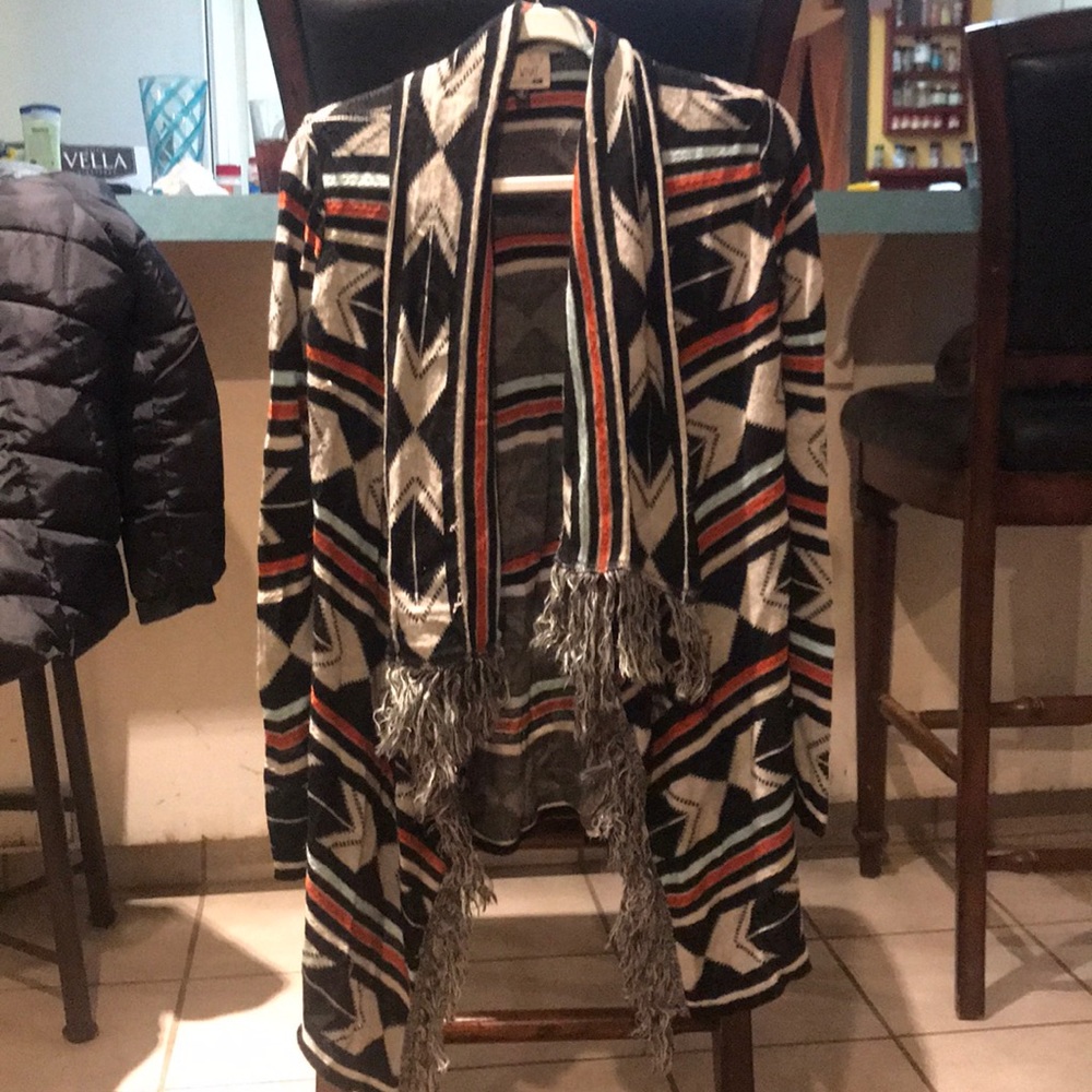 Santa Fe style sweater wrap